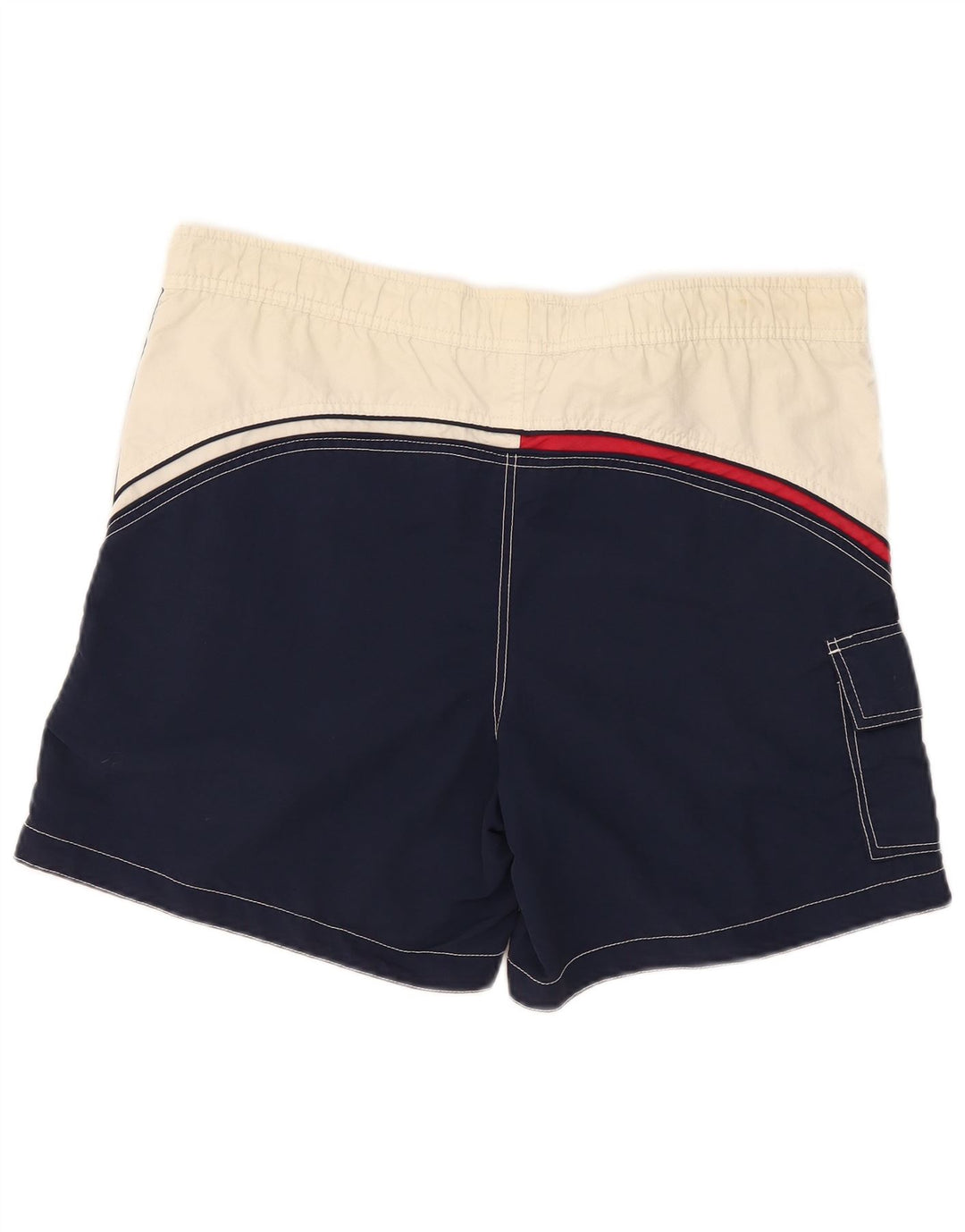 Tommy Hilfiger Short de Bain Cargo Homme Bleu Marine Moyen Colorblock