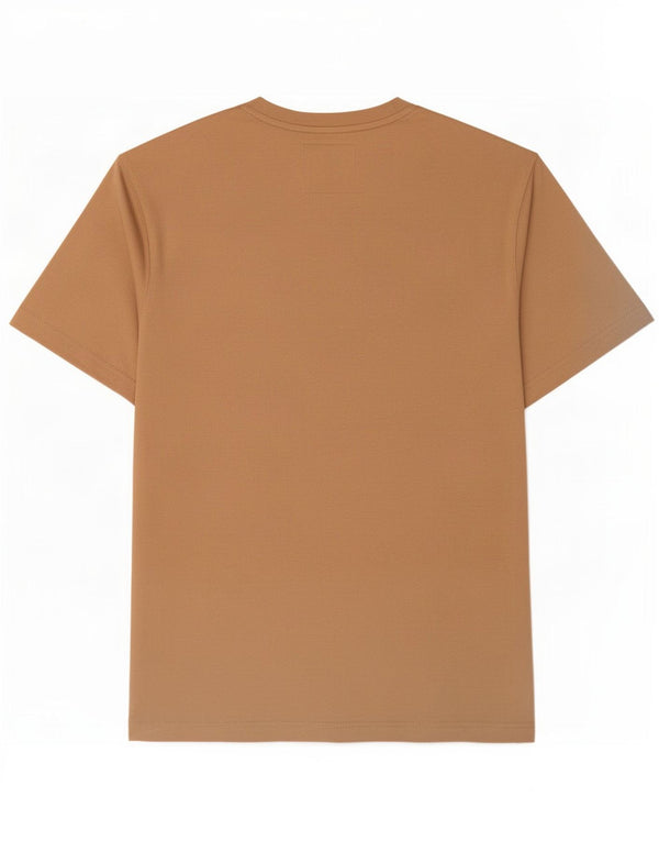 Crew Clothing T-Shirt Homme Top XL Marron Coton