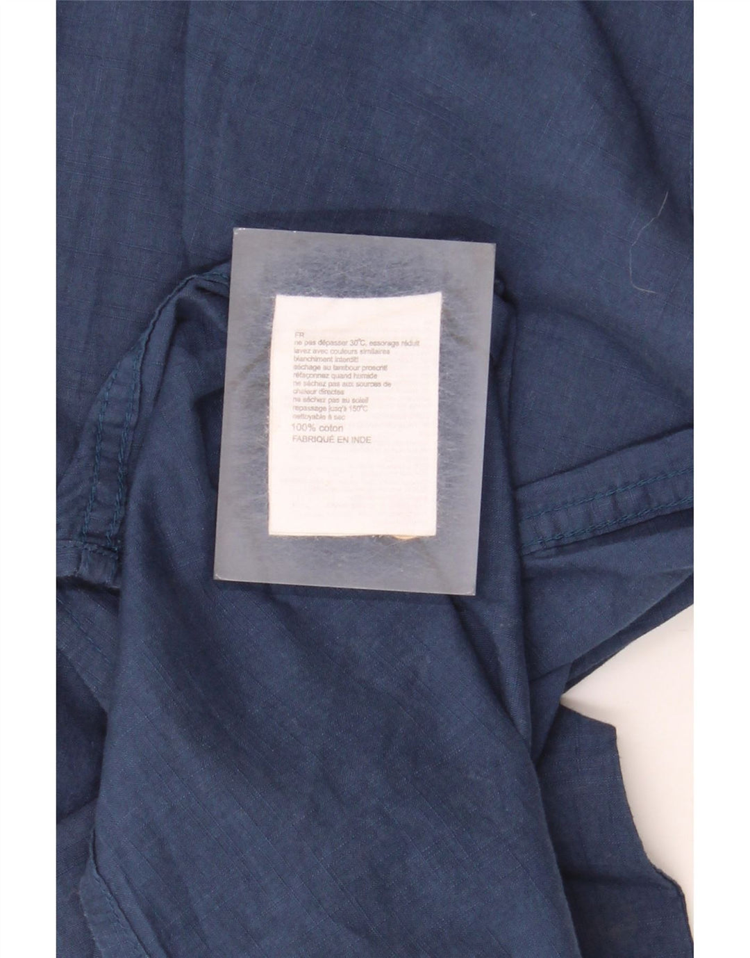 Mountain Warehouse Chemise à manches courtes pour homme en coton bleu marine Taille L