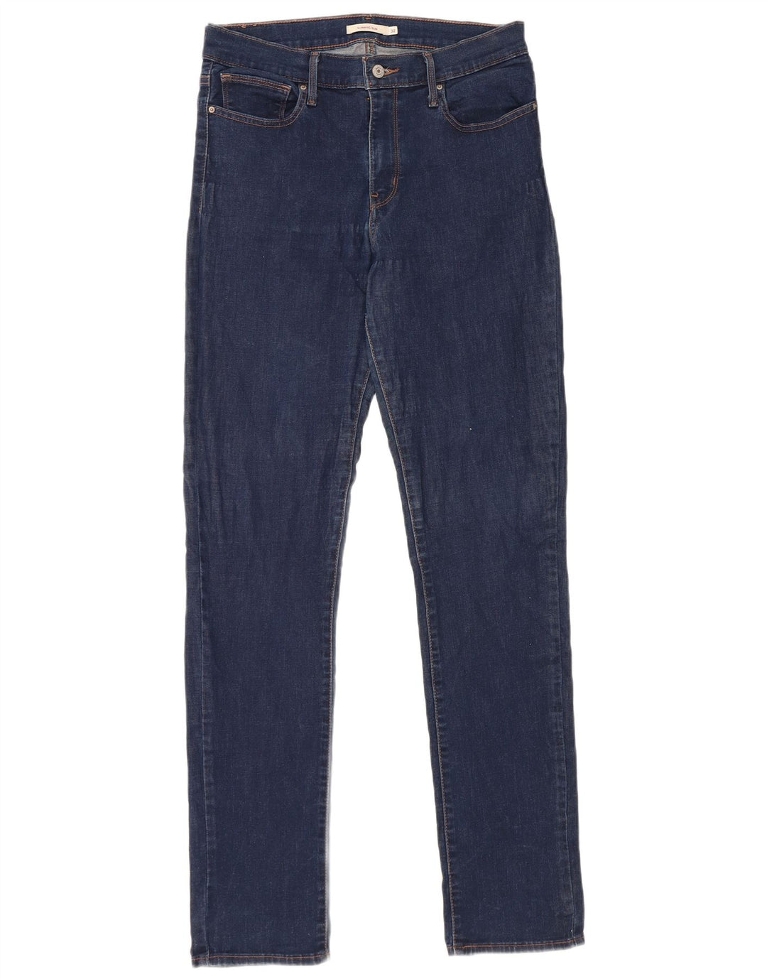 Levi's Jean Slim Amincissant W32 L34 Femme Bleu Marine Coton