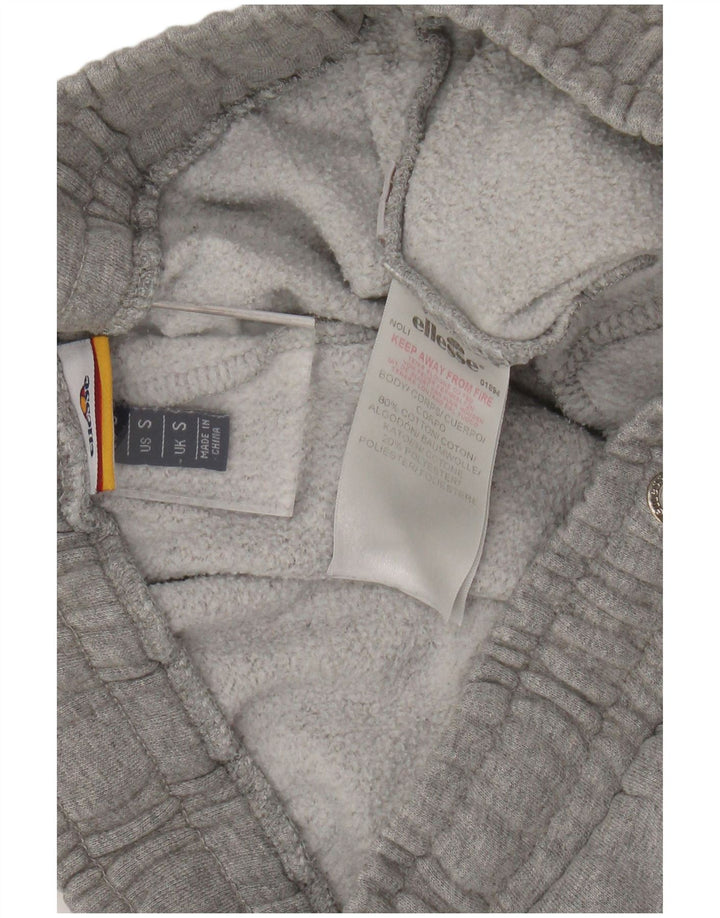 Ellesse Short de sport graphique pour homme, petit, gris, coton