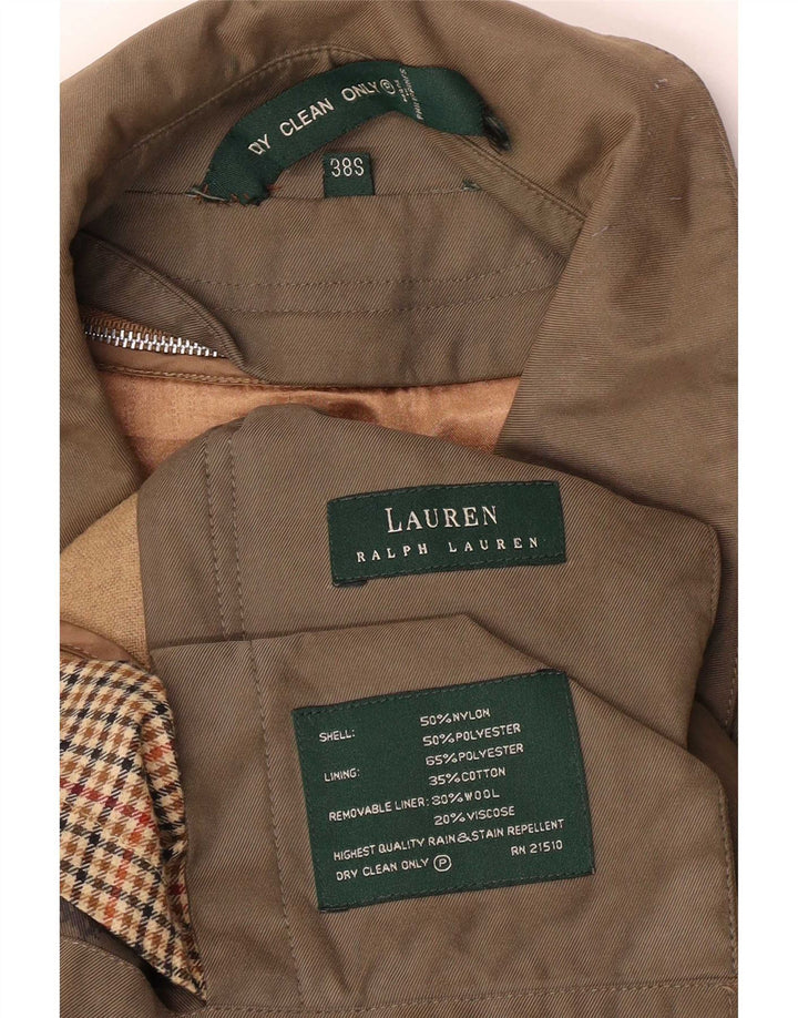 Ralph Lauren Manteau pour homme UK 38 Nylon kaki moyen
