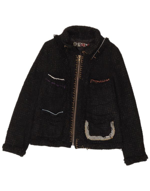 Desigual Veste Utility Femme EU 44 XL Noir