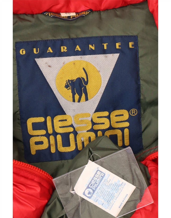 CIESSE PIUMINI Veste matelassée à capuche pour homme IT 46 Small Rouge Polyamide