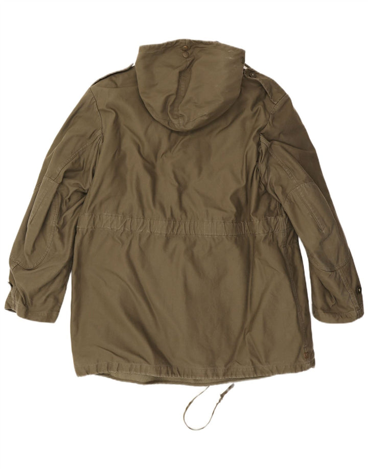 Parka militaire à capuche pour homme UK 42 XL