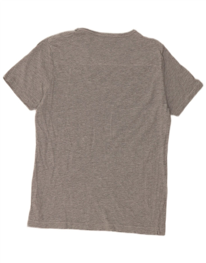 French Connection T-Shirt Femme UK 14 Large Gris