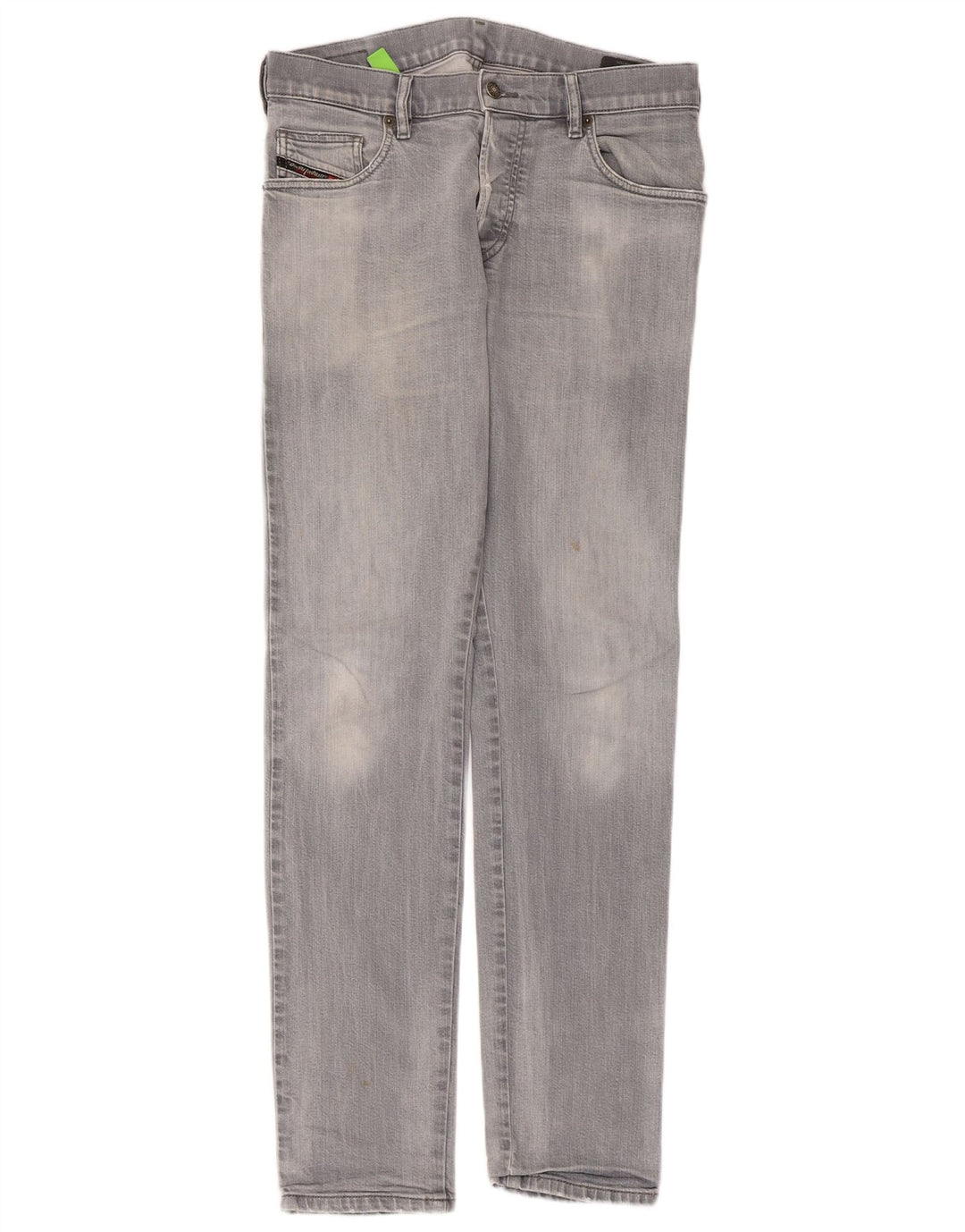 DIESEL Jean Fuselé D-Yennox Homme W30 L32 Gris Coton