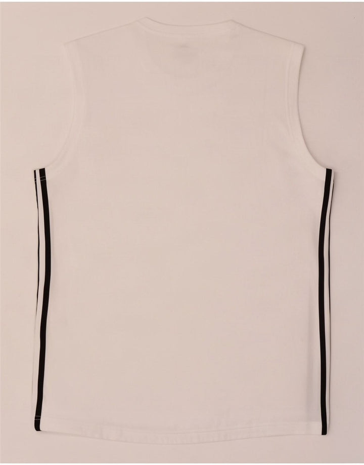 Adidas Hommes Climalite Débardeur Grand Blanc Polyester