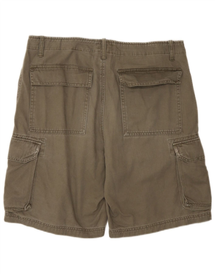 Jack & Jones Short Cargo Homme Large W34 Kaki Coton