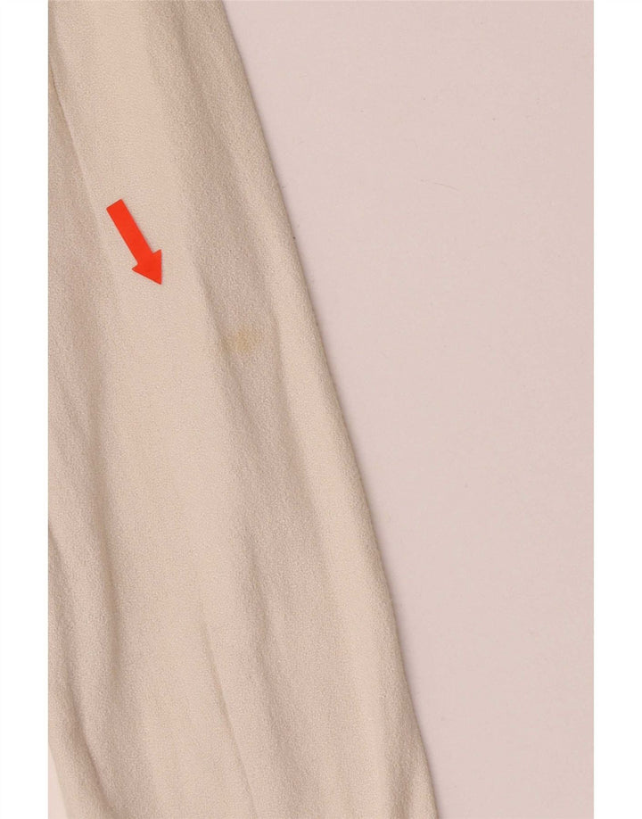Valentino Femme Veste Blazer Courte 1 Bouton IT 44 Coton Blanc Cassé Moyen