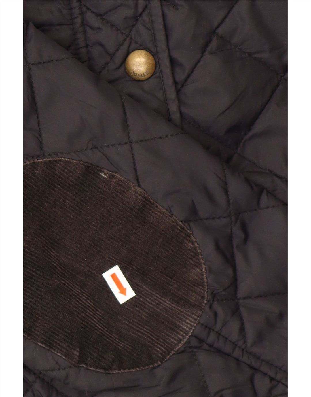 JOULES Veste matelassée pour femme UK 12 Medium Noir Polyamide