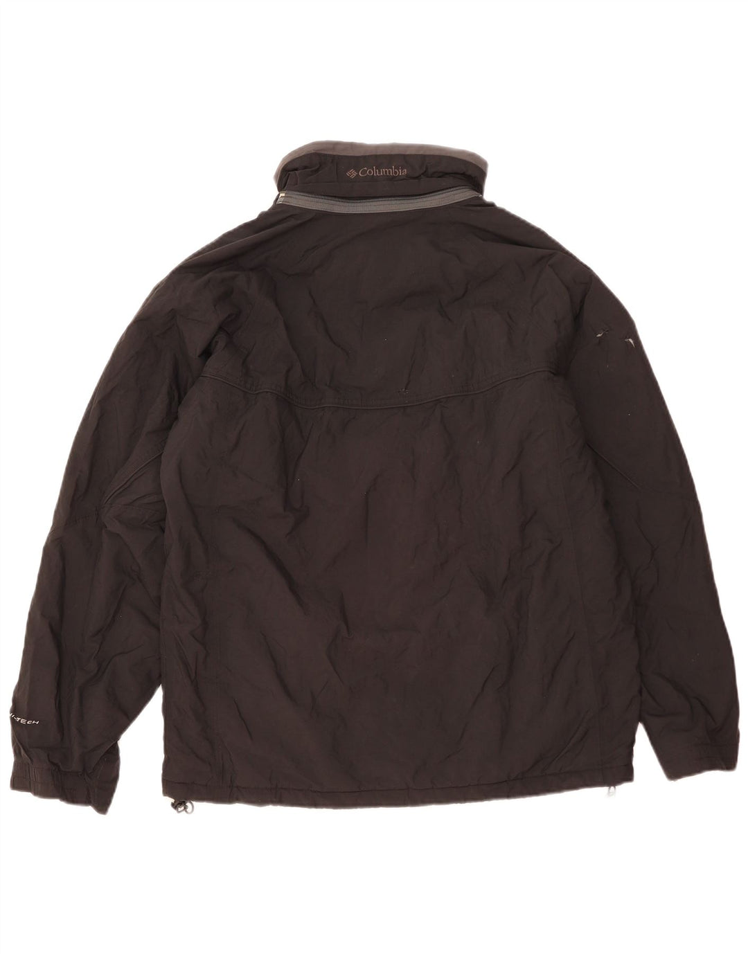 Columbia Veste coupe-vent pour homme UK 38 Medium Noir Nylon