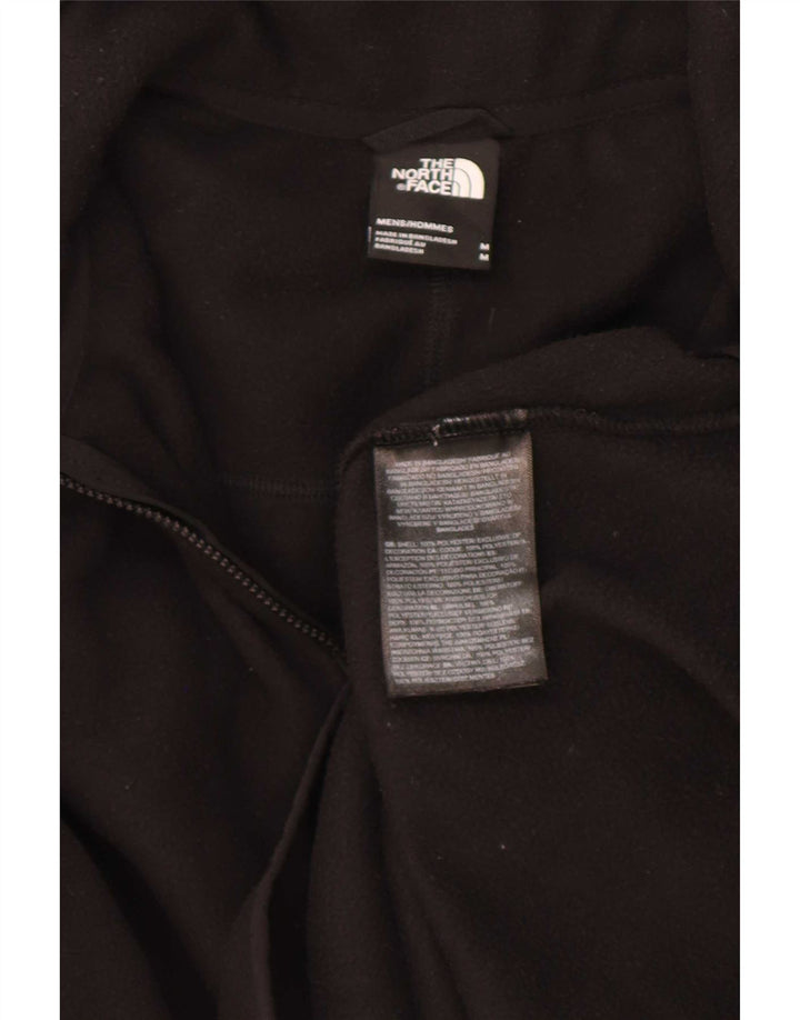 The North Face Pull polaire à col zippé pour homme Noir moyen Polyester