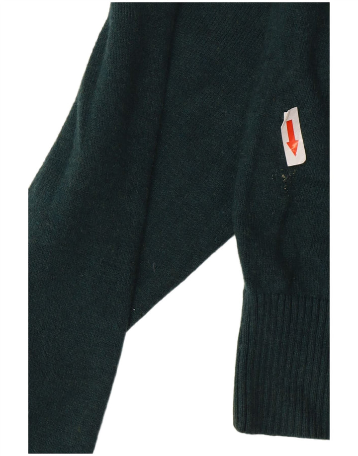 Eddie Bauer Pull col zippé pour homme en coton vert moyen
