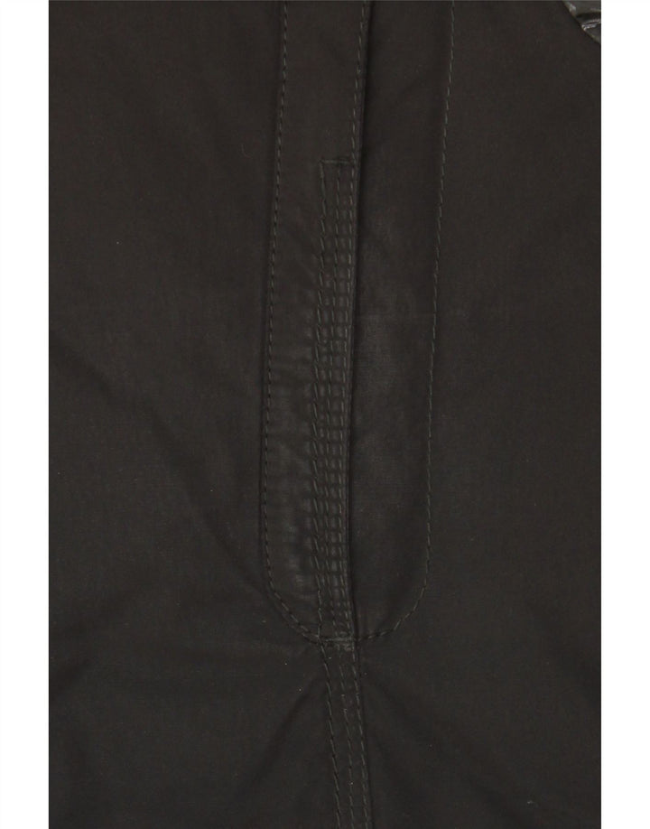 PEUTEREY Veste matelassée à capuche IT 42 Femme Noir Moyen Polyamide