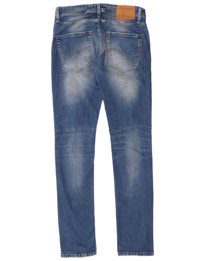 Jack & Jones Jean Slim Tim W30 L32 Homme Bleu Coton