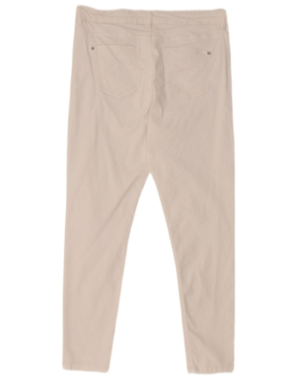 Marks & Spencer Jean super skinny pour femme UK 14 Large W32 L27 Coton blanc