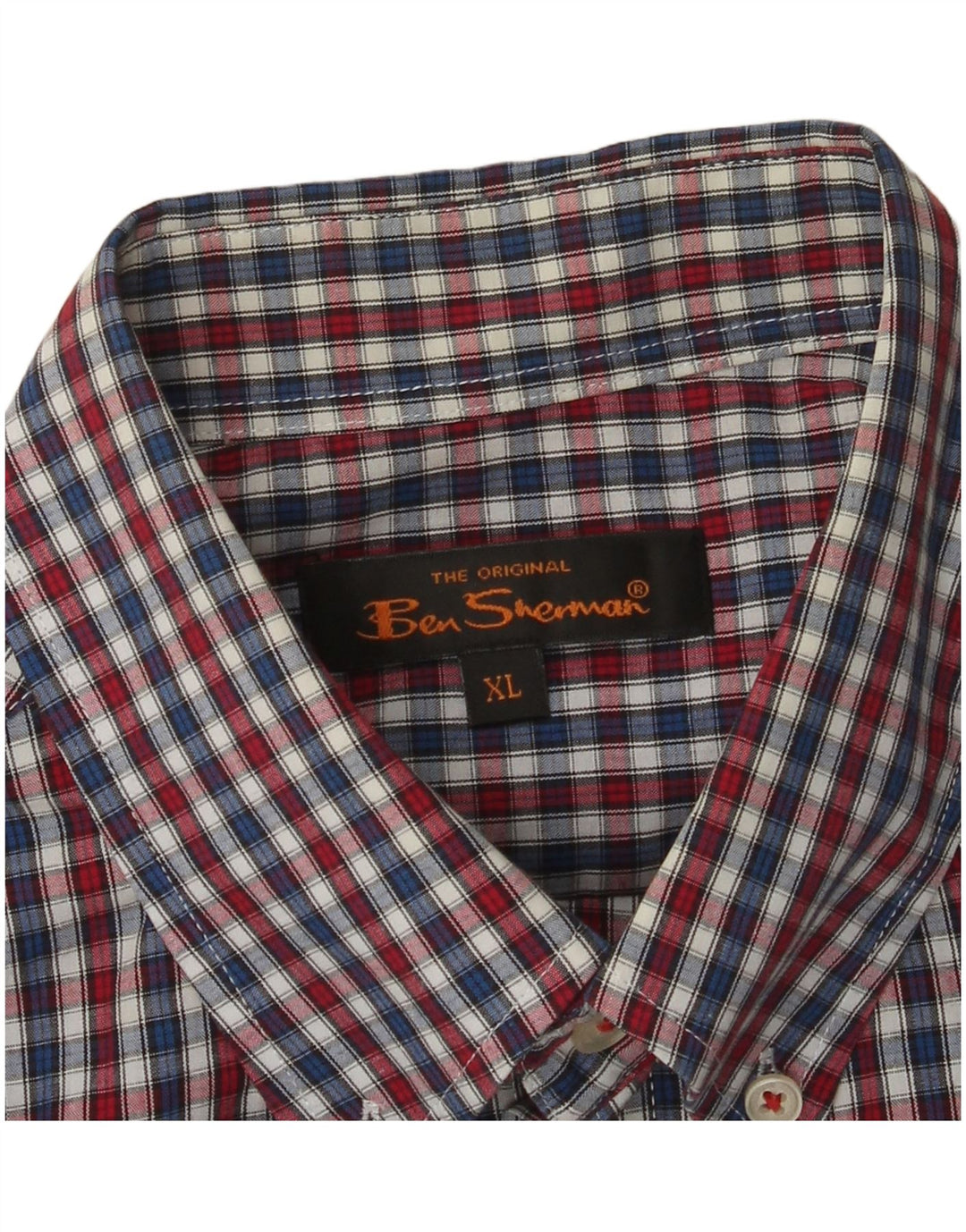 Ben Sherman Chemise à manches courtes pour homme XL Vichy multicolore