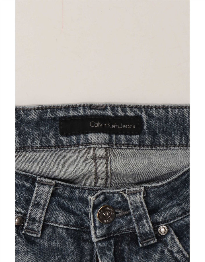 Calvin Klein Jean Slim Femme W28 L28 Bleu