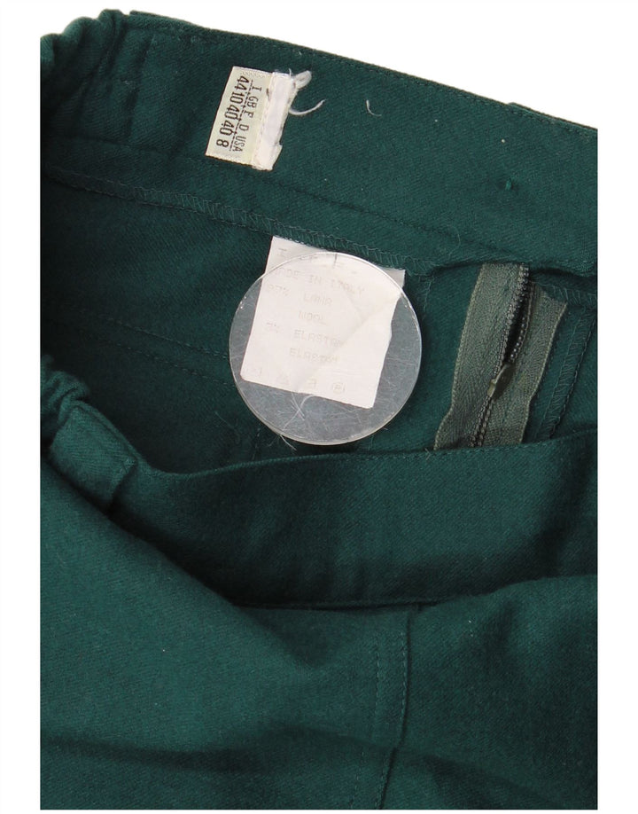 jupe cargo femme vintage IT 44 Medium W30 Laine verte