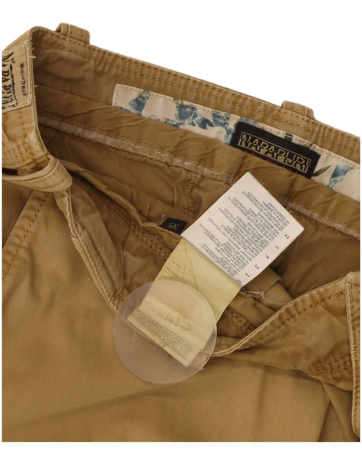 Napapijri Short Cargo Homme W35 Large Beige Coton