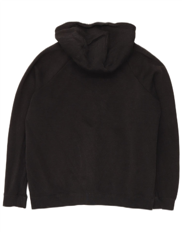 NIKE Pull à capuche pour homme en coton noir moyen