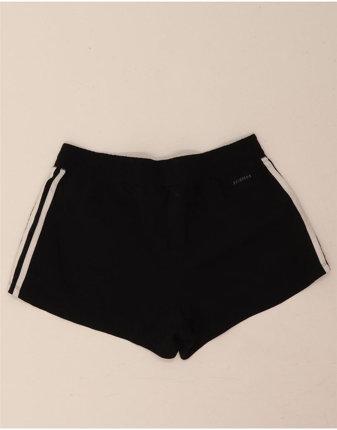 Adidas Short de sport Aeroready pour femme UK 12/14 Noir moyen Polyester