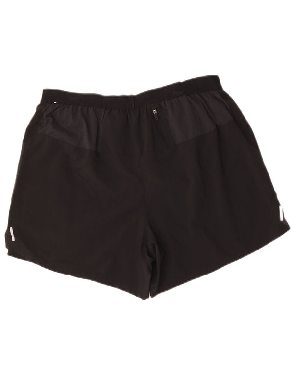 Short de sport Nike Dri Fit pour hommes, grand, noir, polyester