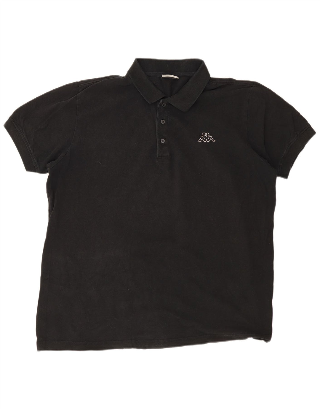 KAPPA Polo Homme 2XL Noir Coton