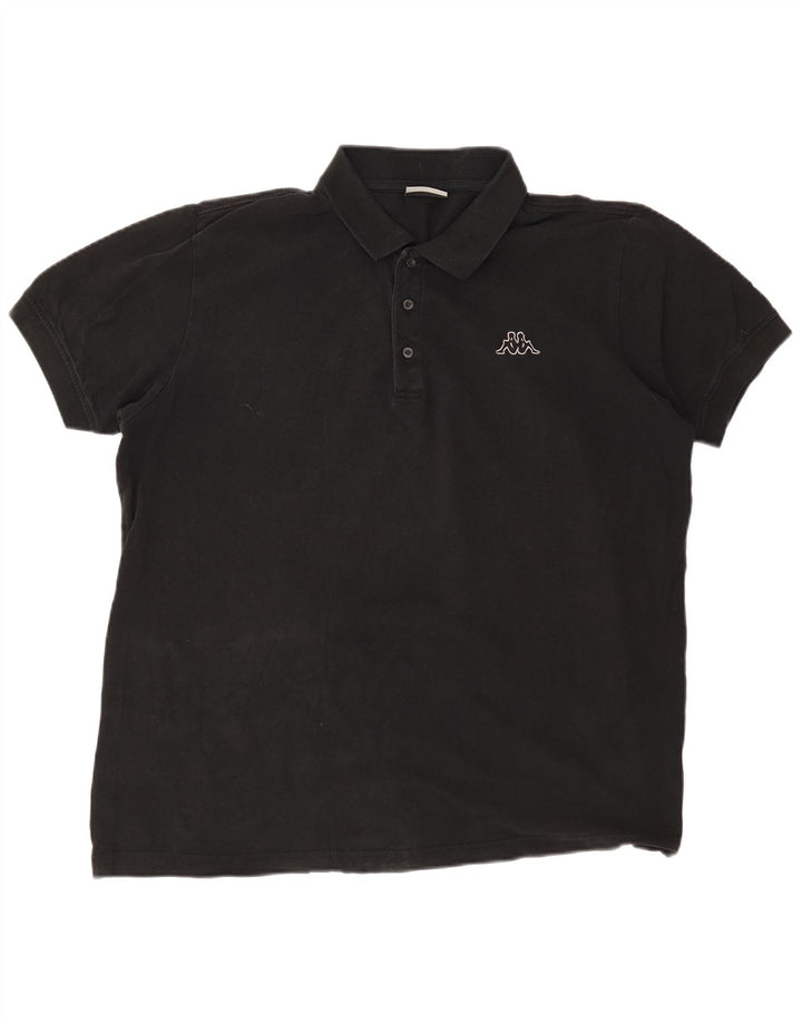 KAPPA Polo Homme 2XL Noir Coton