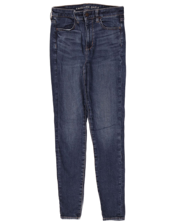 American Eagle Jean skinny pour femme US 4 Small W26 L28 Bleu Coton