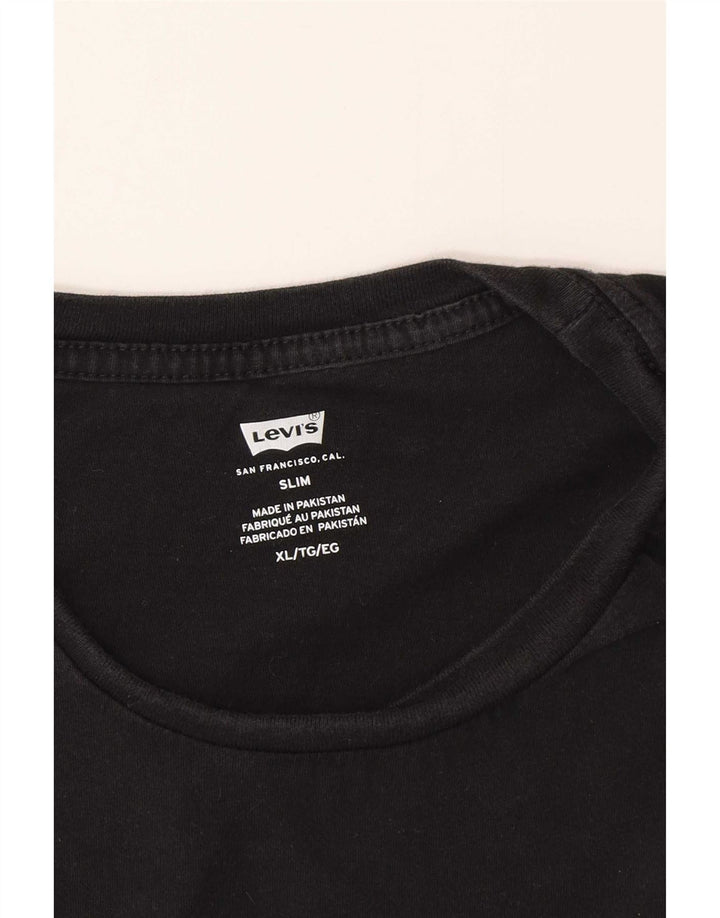 Levi's Tee-Shirt Slim Homme Noir XL