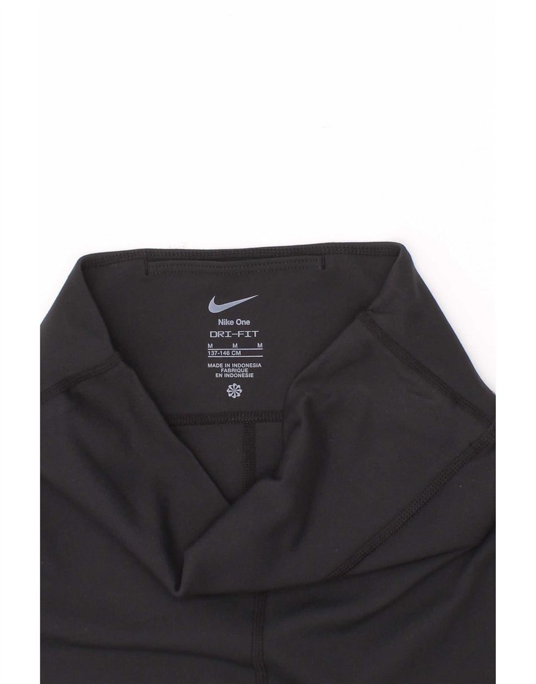 Short de sport Nike Dri Fit fille 10-11 ans noir moyen polyester