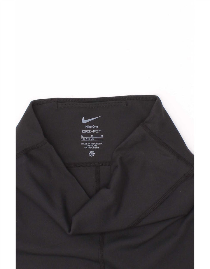 Short de sport Nike Dri Fit fille 10-11 ans noir moyen polyester