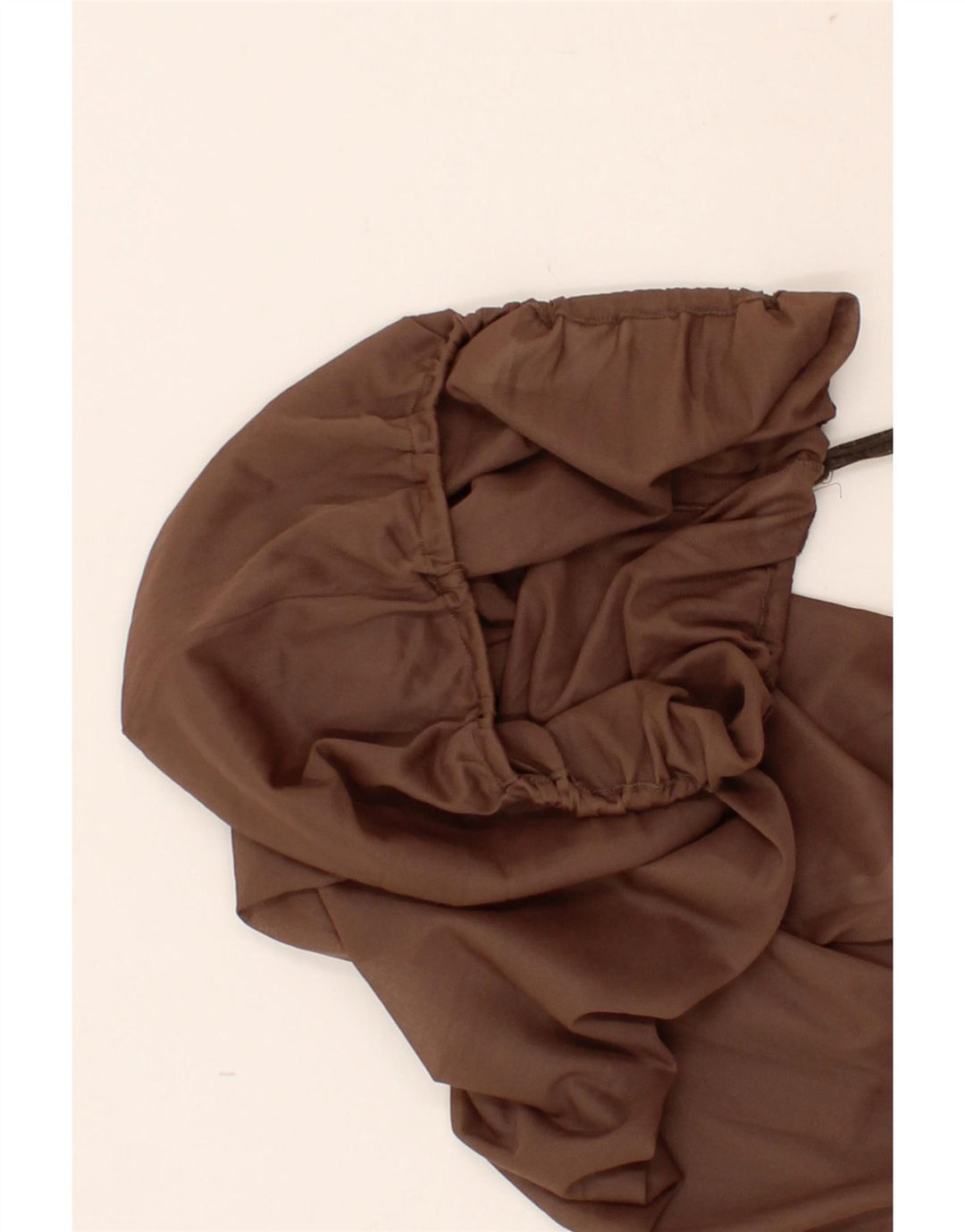 VINTAGE Womens A-Line Skirt W26 Small  Brown Polyamide Vintage Vintage and Second-Hand Vintage from Messina Hembry 