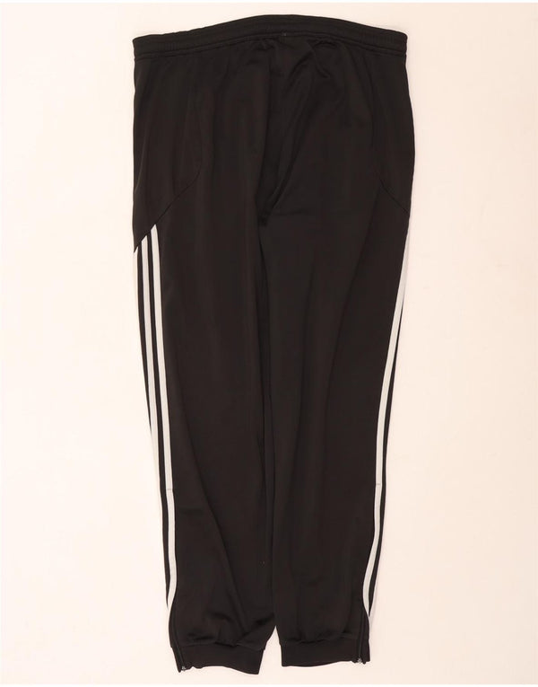 Adidas Pantalon de survêtement pour homme Joggers UK 44/46 Large Noir Polyester