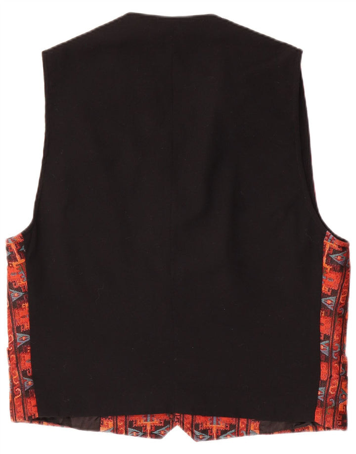 Umberto Ginocchietti Gilet Homme Rouge Moyen Géométrique