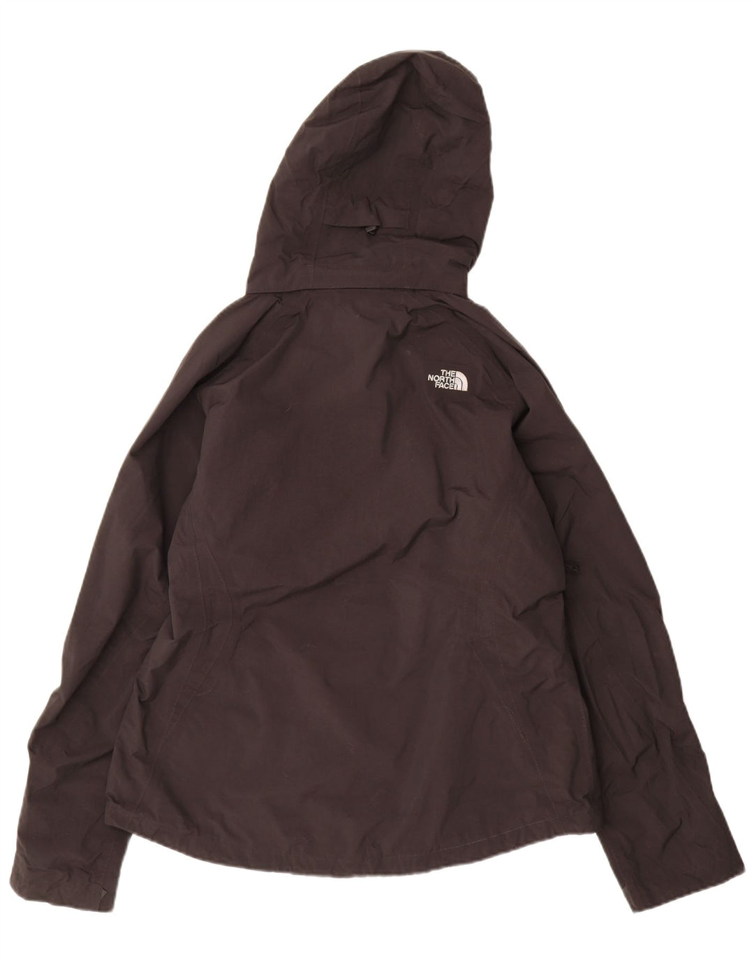 THE NORTH FACE Veste de pluie à capuche Hyvent pour femme UK 16 Large Noir Nylon