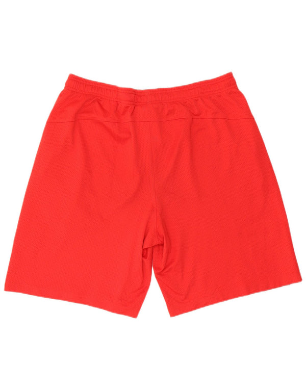 Under Armour Short de Sport Coupe Ample Heat Gear Homme XL Rouge Polyester