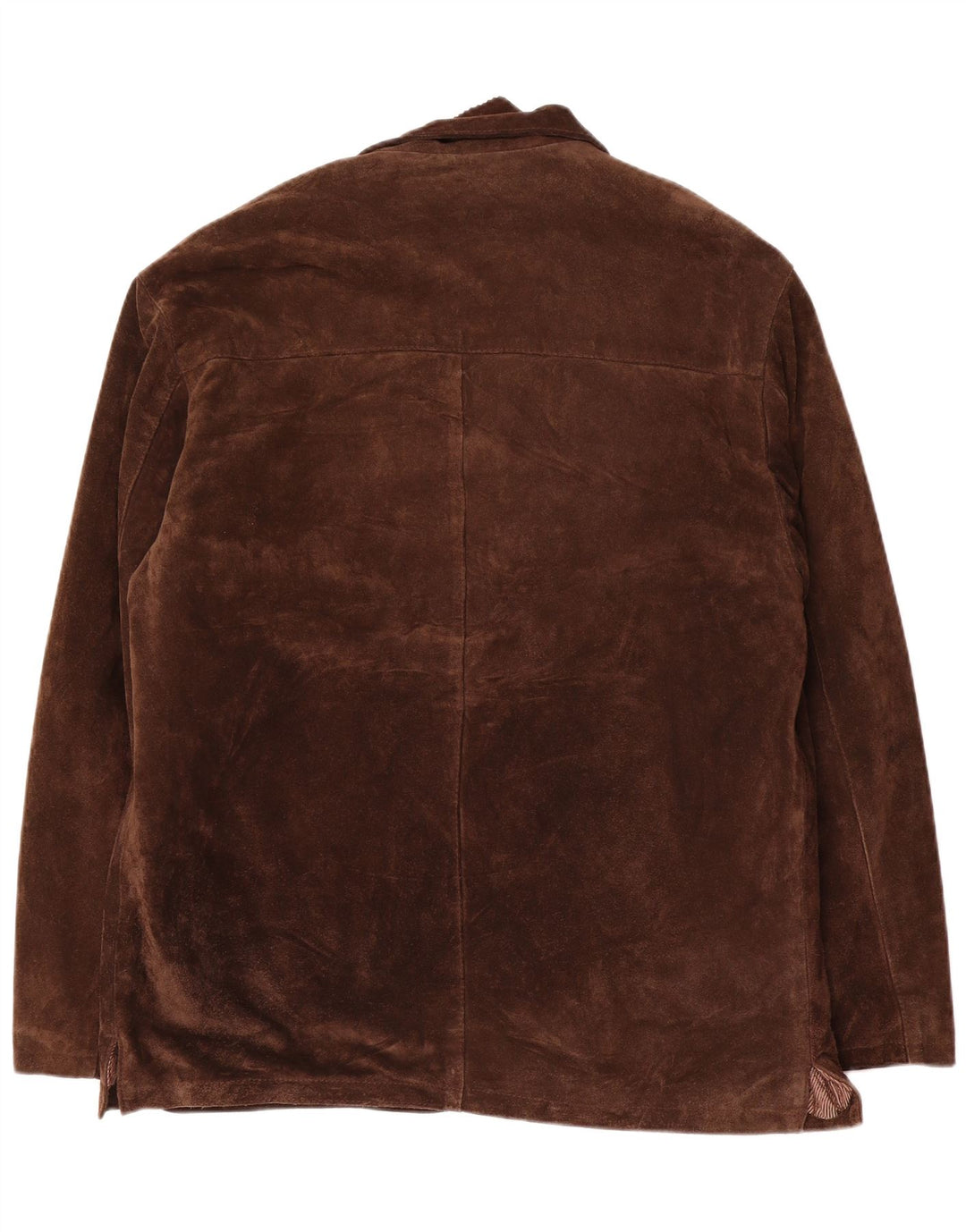 J. C. Twidd Veste en daim pour homme IT 52 XL en cuir marron