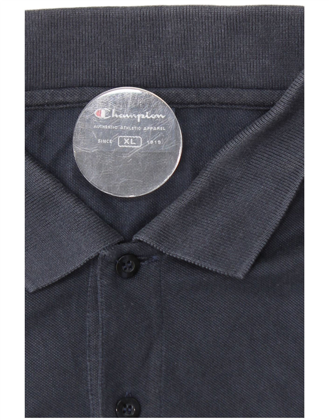 CHAMPION Polo Homme XL Bleu Marine