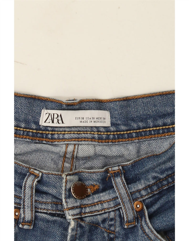 Zara Jean slim pour homme EU 38 Small W30 L28 Bleu