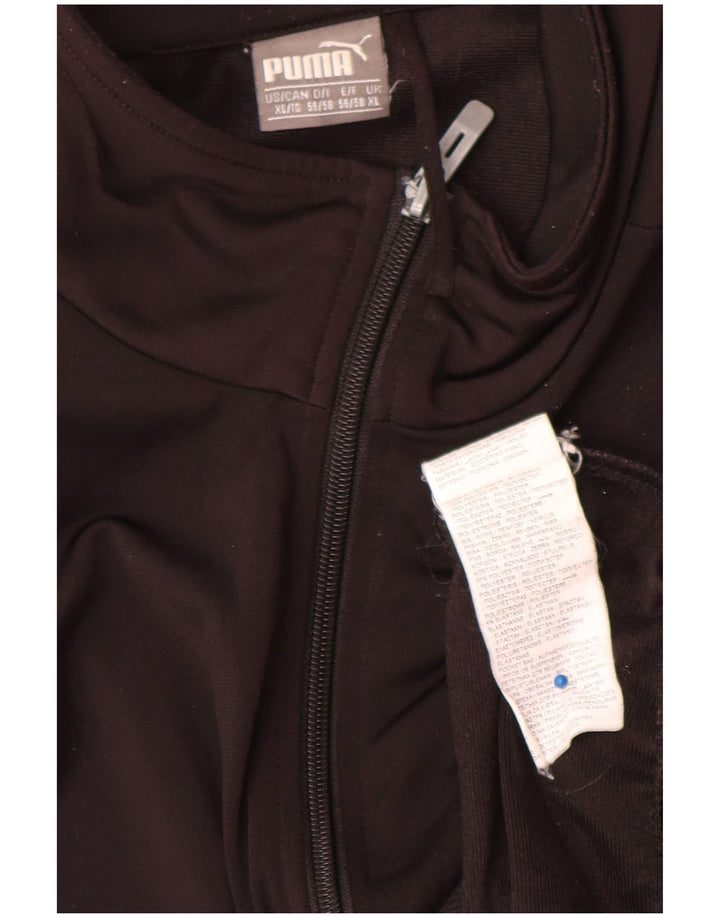 Puma Veste de survêtement pour homme XL Noir Polyester