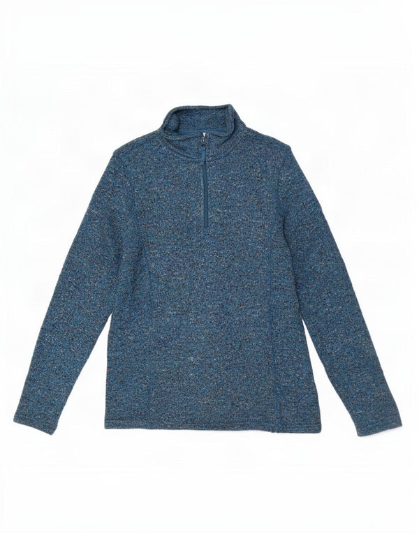 Mountain Warehouse Sweat-shirt pour femme UK 12 Bleu moyen moucheté