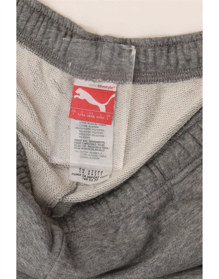 Puma Pantalon de survêtement pour homme Gris Taille L