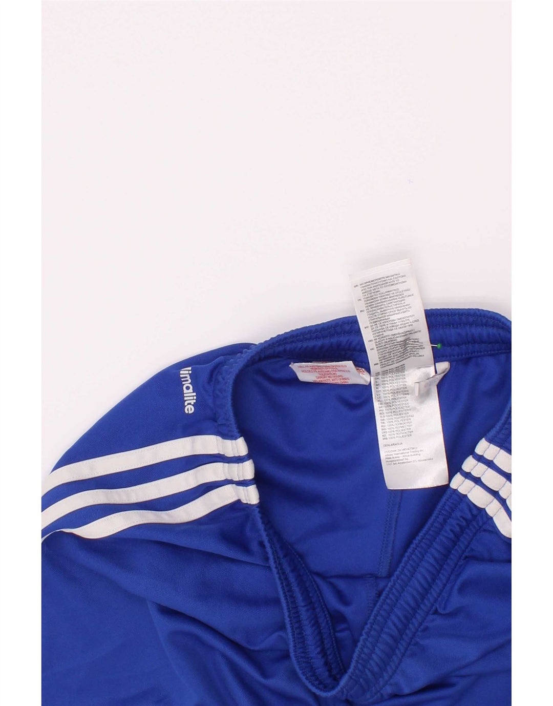 Adidas Garçon Climalite Sport Short 11-12 ans Bleu Polyester