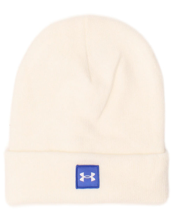 Under Armour Bonnet Homme Taille Unique Acrylique Blanc