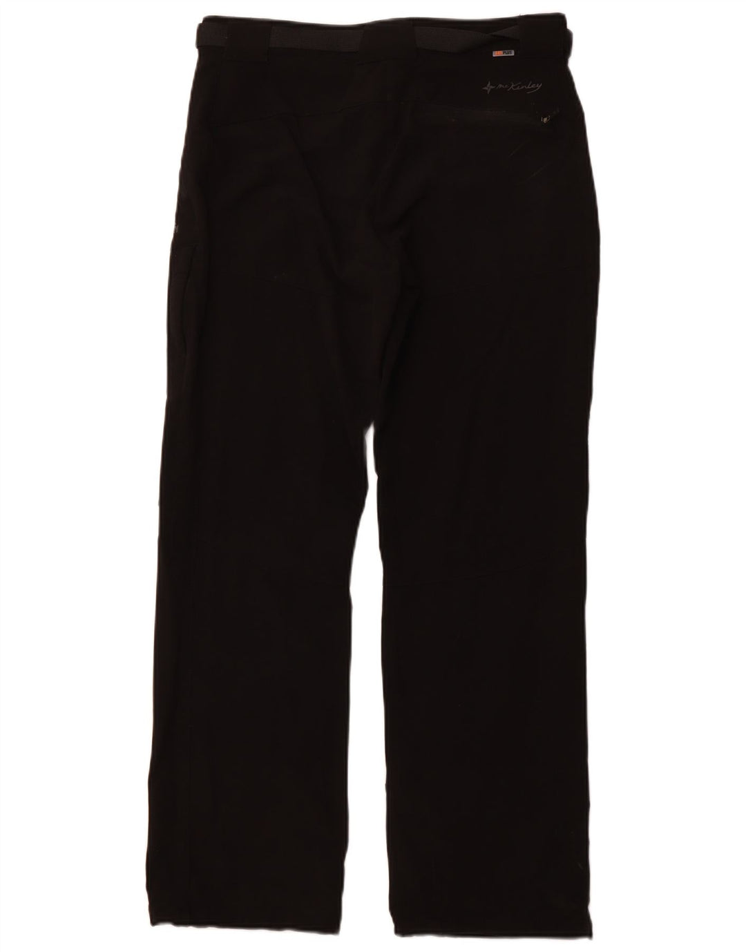 MCKINLEY Pantalon droit décontracté pour femme UK 14 Large W32 L31 Noir
