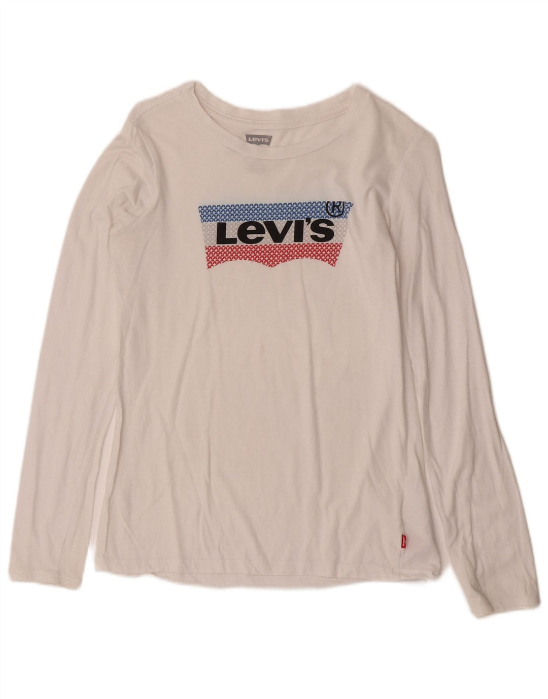 Levi's Haut Graphique Garçon Manches Longues 15-16 ans Blanc
