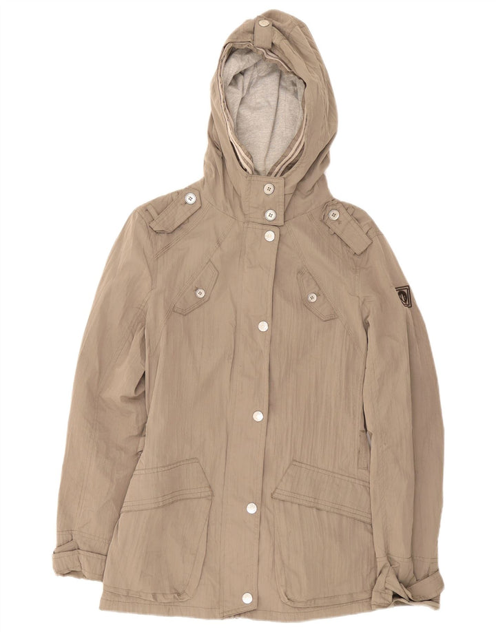 Murphy & Nye Parka militaire à capuche pour femme IT 46 Large Beige